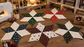 Thumbnail: 🎄 I’m starting my Christmas preparations early this year! ⭐Free pattern in the comments! 