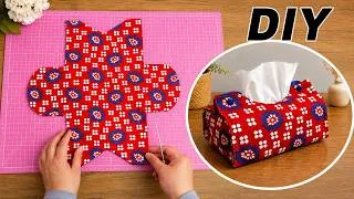 Thumbnail: DIY Fabric Tissue Box Cover | Easy Sewing Tutorial + PDF Pattern