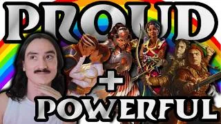 Thumbnail: I Ranked Every Queer Commander in Magic the Gathering