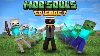 Thumbnail: Minecraft, But Players Have Mob Souls