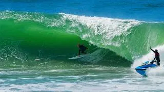 Thumbnail: TOWING INTO HEAVY BARRELS AT BURLEIGH & CURRUMBIN