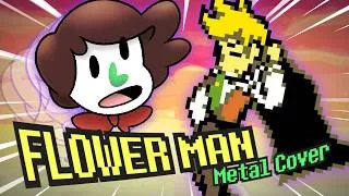 Thumbnail: Flower Man  - DELTARUNE (Metal Cover) - Saltydkdan & Friends