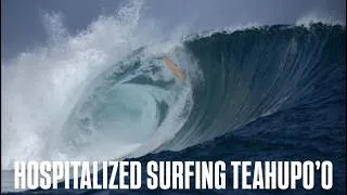 Thumbnail: Hospitalized surfing Teahupo'o during massive swell... (June 2026)