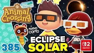 Thumbnail: EL ECLIPSE SOLAR LLEGA A MI ISLA! ANIMAL CROSSING NEW HORIZONS #385