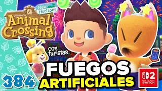 Thumbnail: VUELVEN LOS FUEGOS ARTIFICIALES (AHORA CON TURISTAS) 2026! ANIMAL CROSSING NEW HORIZONS #384