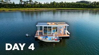 Thumbnail: We Lived on my Homemade Houseboat for 4 Days