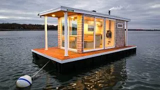 Thumbnail: I turned an OLD pontoon boat into a LUXURY tiny home (Full Tour)