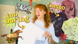 Thumbnail: upcycling silly shirts 🌀 easy t-shirt DIYs to personalize your summer style