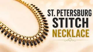 Thumbnail: St. Petersburg Stitch Necklace | Step-by-Step Beading Tutorial