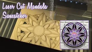 Thumbnail: Beginner Laser Engraver/Cutter - Xtool P2 Laser Cut Mandala Suncatcher