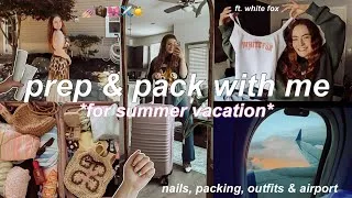Thumbnail: PREP & PACK WITH ME FOR A SUMMER VACATION & TRAVEL WITH ME TO JERSEY (nails, packing & pick outfits)