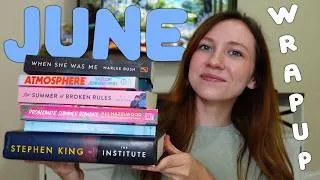 Thumbnail: my June reading wrap up 📖☀️ (ranking & review)