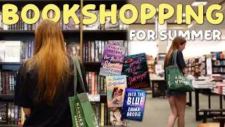 Thumbnail: summer book shopping 🏖️☀️📚 (10+ book haul!) 