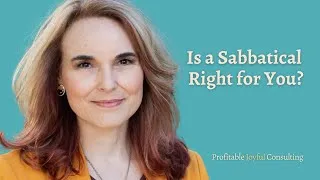Thumbnail: Is a Sabbatical Right for You?