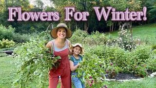Thumbnail: Cottage Garden Cleanup 🌸 Saving Summer Flowers For Winter