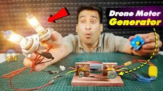 Thumbnail: O Bhai Drone Motor Se Banaya Generator 😱 Itna Powerful Hoga Ummid Nahi Thi?