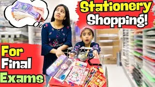Thumbnail: Stationery Shopping During My Final Exams😍!📝 Personal Stationery🌈| Samayra Narula |