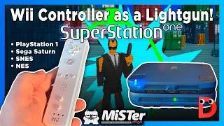 Thumbnail: Turn Your Wii Remote Into a Light Gun! | SuperStation One MiSTer FPGA Guide