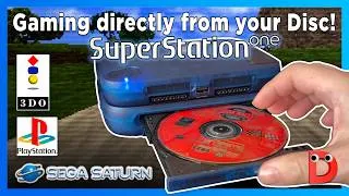 Thumbnail: GAMEPLAY: SuperStation One Physical CD Support Tested | PS1, Saturn & 3DO I Hands-On
