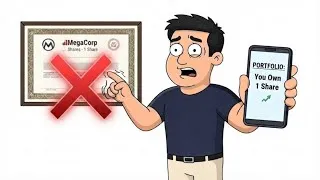 Thumbnail: "You Don't Actually Own Your Stocks (Here's Proof)"
