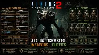Thumbnail: ALL UNLOCKABLES WEAPONS + OUTFITS + MORE ON ALIENS FIRETEAM ELITE 2