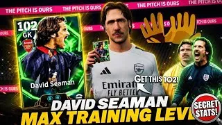 Thumbnail: eFootball 2026 Mobile: Free Epic David Seaman Custom Training Build & Max Stats Guide 🏴󠁧󠁢󠁥󠁮󠁧󠁿🔥