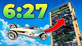 Thumbnail: They BROKE Trackmania's Hardest Backwards Tower