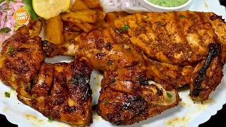 Thumbnail: Juicy Chicken Tandoori Roast Recipe, Authentic Chicken Roast Recipe,New Chicken Recipe by Food Story