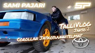 Thumbnail: Sami Pajari TalliVlog Jakso #2 - Suunnitelmat Corollalle