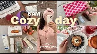 Thumbnail: Cozy Productive Weekend 🥞🛍️☀️| Morning Routine, Banana Pancakes, Mini Haul & Relaxing Night Routine