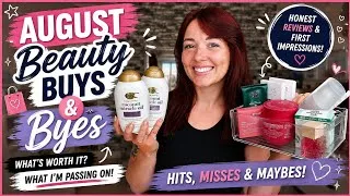 Thumbnail: 💄 August Beauty Buys & Byes! 💕 HITS, MISSES & MAYBES!