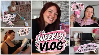 Thumbnail: A VERY BUSY FEW DAYS IN MY LIFE! 🛍️ Decluttering, Primark, Hair & Mum Life VLOG