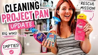 Thumbnail: I'M FINALLY MAKING PROGRESS! 🧽 | Cleaning Project Pan Update
