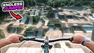 Thumbnail: POSSIBLY THE BEST MTB JUMP PARK EVER - ENDLESS DIRT JUMPS!