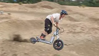 Thumbnail: THIS CHEAP ELECTRIC SCOOTER SURVIVED HUGE JUMPS!
