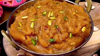 Thumbnail: परफेक्ट माप से शादियों वाला मूंग दाल का दानेदार, नरम हलवा घर पर बनाएं | Moong Dal Ka Halwa ki Recipe