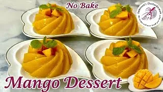 Thumbnail: Mango Dessert Recipe | No Gelatin No Agar Agar | Only 3 Ingredients