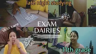 Thumbnail: Exam Diaries #1|| skin care || Late night studying || #exam #bengalivlog #bengaliyoutuber