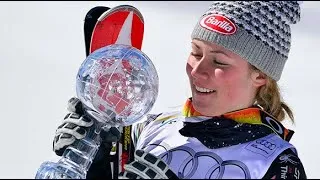 Thumbnail: Mikaela Shiffrin Wins First Slalom Crystal Globe (Lenzerheide 2013)