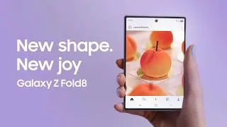 Thumbnail: New shape. New joy | Galaxy Z Fold8 | Samsung