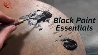 Thumbnail: How I make and use Ivory Black and Cassel Earth