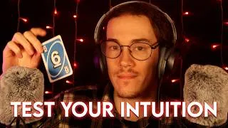 Thumbnail: ASMR | Eyes Closed Uno Card Intuition Tests 😴