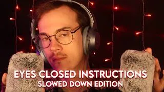 Thumbnail: ASMR | Slower Eyes Closed Instructions 😴