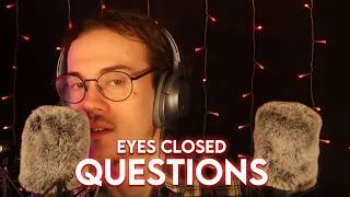 Thumbnail: ASMR | Eyes Closed Questions For Easy Sleep 😴