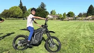 Thumbnail: Letting the youth take some pictures with my bike custom Talaria mx4!!! 🔥🤙 #godblesseveryone 