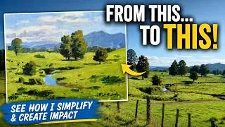 Thumbnail: The Secret to Simplifying a Landscape Painting