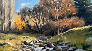 Thumbnail: How to Paint Winter Trees & Winter Colours