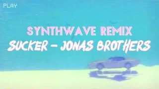 Thumbnail: SUCKER - Jonas Brothers || SYNTHWAVE REMIX