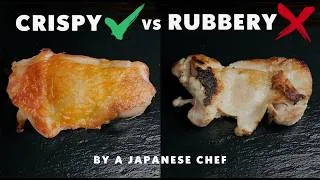 Thumbnail: Stop Putting Chicken Thighs in a Hot Pan—This Makes the Skin Incredibly Crispy | Japanese Chef