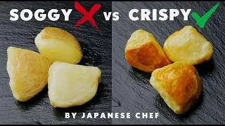 Thumbnail: STOP Ruining Roasted Potatoes ❌ Do THIS: Crispy Outside, Fluffy Inside Every Time ✅ | Japanese Chef